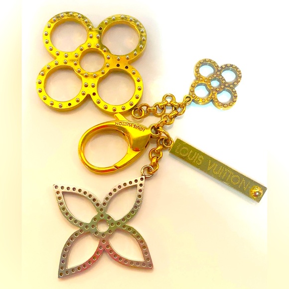 LOW STARTπ₯π₯π₯π₯Louis Vuitton Bijoux Sac Tapage
Gold Tone Key Ring Bag Charm - Picture 1 of 11